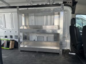 General Sheet Metal Custom Fabrication Image of Custom Metal Rack