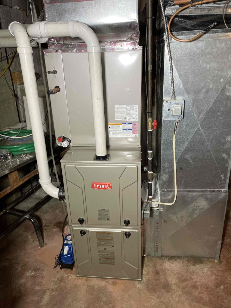 Bryant furnaces in a home